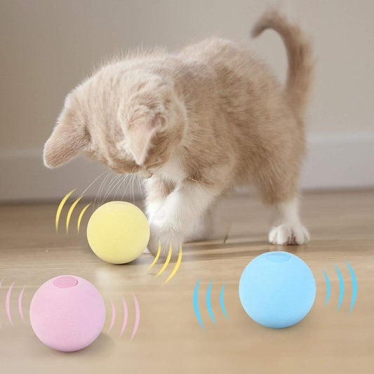 SmartBall™ - Balle intelligente d'apprentissage pour chat - Sybelle&Compagnons